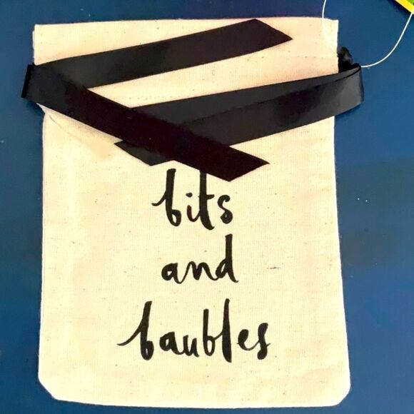 KATE SPADE NWT BITS AND BAUBLES TRAVEL JEWELRY BAG POUCH - Picture 1 of 5